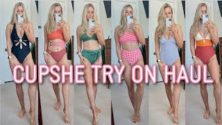 CUPSHE TRY ON  2022 SWIM SUIT TRY ON  MOM FRIENDLY [upl. by Akelam]