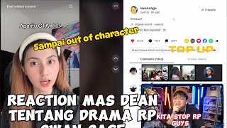 REACTION MAS DEAN TENTANG MASALAH RP SWAN  DEANKT SWAN SAGE GTA V ROLE PLAY [upl. by Lotte198]