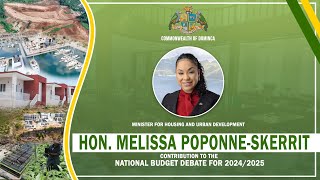 Hon Melissa PoponneSkerrit Contribution to 2024 Budget Debate [upl. by Omsoc]