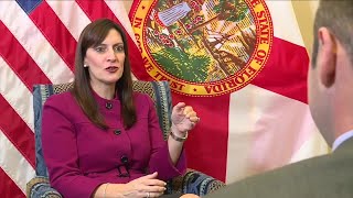 Lt Gov Jeanette Nunez ready to step up in absence of Gov Ron DeSantis [upl. by Aicital257]