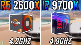 Ryzen 5 2600X vs Intel i7 9700K  Big Difference [upl. by Ijic]