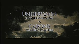 UNDERDANN Arg vs CAPONE Per  ROUND 3  Secretos de Sócrates Arg  OFICIAL [upl. by Florri381]