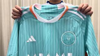 Inter Miami Third Jersey 2024 Unboxing  Review from Jerseysfc Soccer Shop [upl. by Avra]