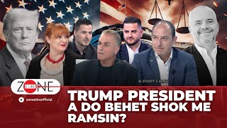 Trump President  A do behet shok me Ramsin  Zone e Lire [upl. by Eilatam756]