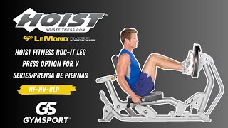 Hoist Fitness ROCIT Leg Press Option For V SeriesPrensa de Piernas HFHVRLP [upl. by Eceirtal485]