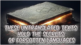 These 5 untranslated texts hold the secrets of forgotten languages [upl. by Donovan]