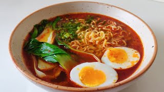 Easy Spicy Ramen Noodles Recipe in Just 10 Minutes 🔥 [upl. by Aldas]