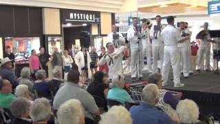 SEVENTH Fleet Band performs Gangnam Style [upl. by Nedyaj]