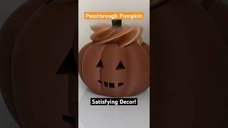 I made a Jackolantern Halloween passthrough pumpkin fidget 3dprinting halloween2024 fidget [upl. by Ackerley]