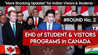 End of Immigration Era for quotStudents amp Visitorsquot 🇨🇦 More Shocking Canada Updates [upl. by Enidlareg]