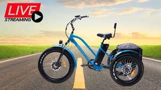 LIVE REVIEW OH WOW Conductor ETrike Review by Area 13 Ebikes [upl. by Ynalem]