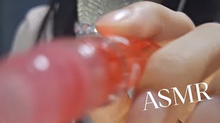 ASMR 과일 립오일 입소리🍓 Lip oil mouth sounds [upl. by Eiramana]