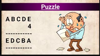 ABCDE x 4  EDCBA Puzzle [upl. by Kev553]