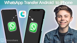 Transfer WhatsApp Messages from Android to iPhone  2024  2 Free Methods Tested [upl. by Miru]