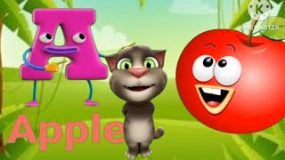 A for Apple  a to z alphabets  abcd  abc song  abcd videos  jhunchun tv [upl. by Schecter]