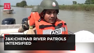 JampK BSF Jawans on high alert amid rising terrorism Chenab River patrols intensified [upl. by Onailimixam]