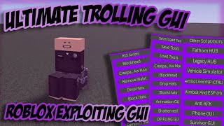 ✔️ Ultimate Trolling GUi ✔️ ROBLOX EXPLOIT  Script ✔️ [upl. by Atsed]