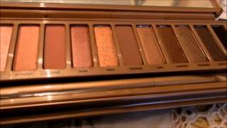 NAKED 3 swatches on brown skin [upl. by Lock]