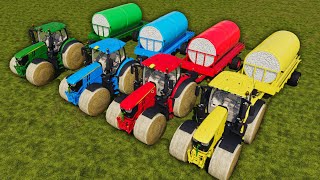 Lord Of Colors  HUGE COTTON BALING with COLORS  AMAZING FARMING  Farming Simulator 19 [upl. by Hartmunn]