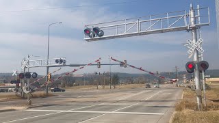 Peaceful Pines Rd Railroad Crossing Black Hawk SD [upl. by Ahsenav]