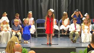 Kindergarten Graduation  5162018 [upl. by Somerville]