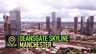 JUST MY DRONE  DEANSGATE SKYLINE [upl. by Huoh]