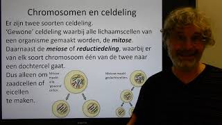 13 Celdelingen karyogram en aantallen chromosomen [upl. by Portingale]