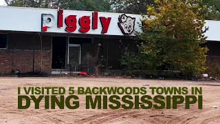 I Visited 5 Forgotten Backwoods Towns In The Poorest Area Of Mississippi [upl. by Nol]