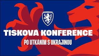 Liga národů I Tisková konference po zápase s Ukrajinou [upl. by Zsazsa]