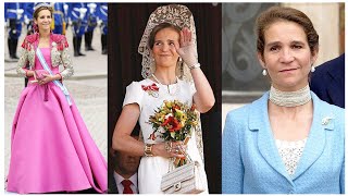 💐Infanta Elena Of Spain Most Memorable Moments Captured IN photosSpanish Royal Beauty 😍 [upl. by Zillah]