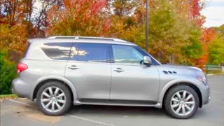 Infiniti QX56 Road Test amp Review by Drivin Ivan Katz [upl. by Asirehc]