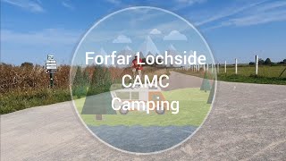 Forfar Lochside CAMC camping Scotland 🏴󠁧󠁢󠁳󠁣󠁴󠁿 [upl. by Aiekat]