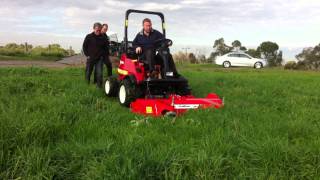 Shibaura CM and Trimax mower 1 [upl. by Milly]