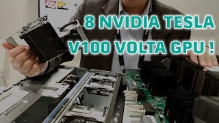 8 NVIDIA TESLA V100 VOLTA GPU server from HP [upl. by Bearce580]