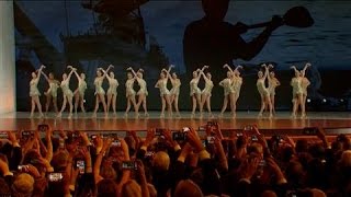 Rockettes Perform at Trump Inaugural Ball [upl. by Siocnarf929]