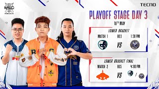 MSC 2024 MM Qualifier Playoff Stage Day 3 [upl. by Boyse]