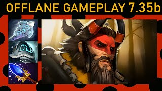 ⭐Beastmaster 30 KA Offlane Gameplay 735b  Dota 2 Top MMR [upl. by Emiline]