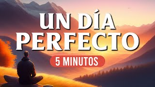 Meditación de la mañana PENSAR POSITIVO al despertar ☀️  5 minutos MINDFULNESS [upl. by Adine]