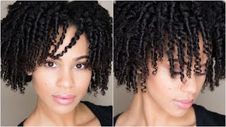 How To Twisted Coil Out on Natural Hair  Super Defined Curls [upl. by Stephenson]