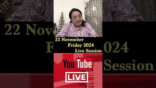 Live Session 22 NovmeberFriday 815 PM II Special Session for Home Remedies to stay fit [upl. by Yahs]