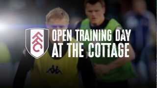 Fulham FC Open Training Day [upl. by Verbenia980]