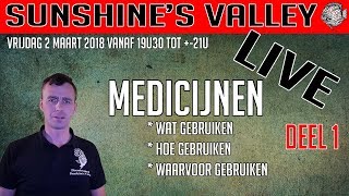 🔴 LIVE Medicijnen wanneer gebruiken waarvoor en welke gebruiken  Aquarium Sunshine Valley [upl. by Haela]