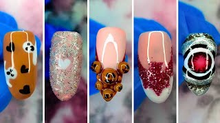 5 Best Halloween Nailart Ideas  Spooky Nailart Compilation [upl. by Loris648]