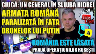 LIVE QampA Ciucă Un general în slujba Hidrei Armata Română Paralizată în fața dronelor lui Putin [upl. by Ariaet259]