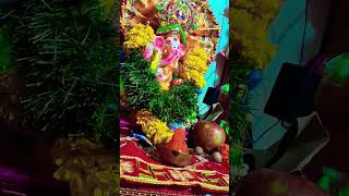 Ganpati bappa morya🙏🕉😊ganpatibappamorya jaiganesh omnamahshivay likeandsubscribe shortvideo [upl. by Tisha]