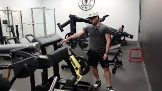 Standing Leg Curl Techno Gym Pure Strength Series [upl. by Gene699]