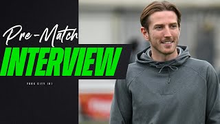 PreMatch Interview  Kyle McAllister ahead of battle with York City [upl. by Hennessey]