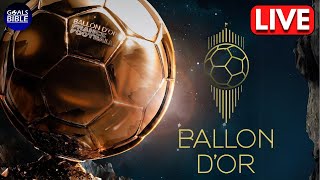 🔴BALLON DOR 2024 LIVE  IS THE WINNER VINICIUS RODRI BELLINGHAM  BALLON D’OR LIVE [upl. by Enneira]