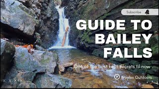 A guide to the elusive Bailey Falls in East Tennessee [upl. by Yvonne790]