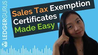 Sales Tax Exemption Certificate Tips How to Fill Out the SST amp MTC Forms [upl. by Harac]